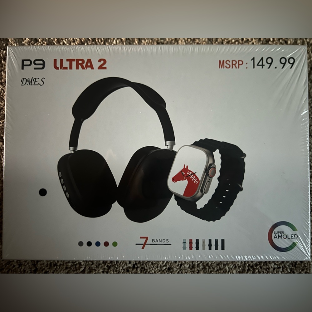Litra 2 Wireless Headphones with Red Logo